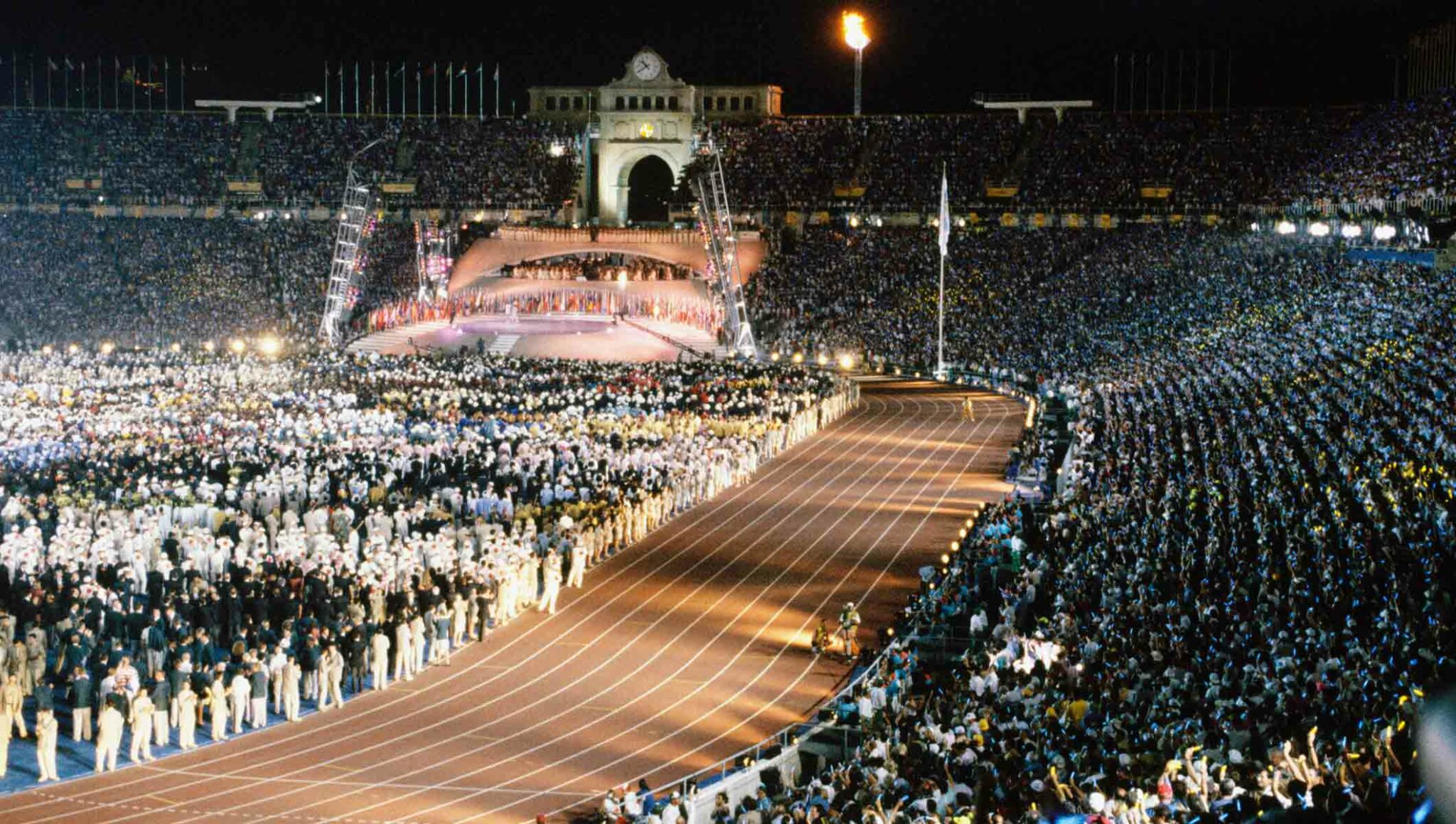 9 août 1992, Barcelone fête la clôture de ses Jeux Olympiques