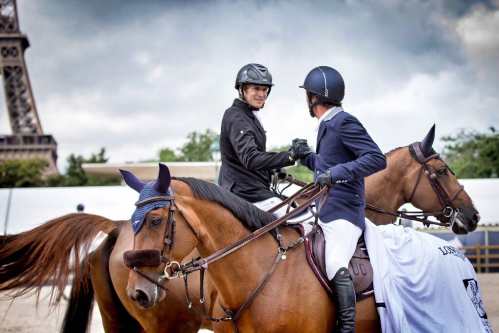 Sur le Champ-de-Mars et au galop !