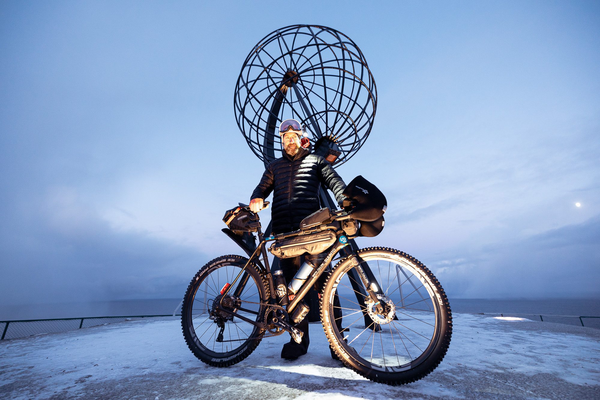 Arnaud Manzanini, le cycliste qui roule à l'extrême