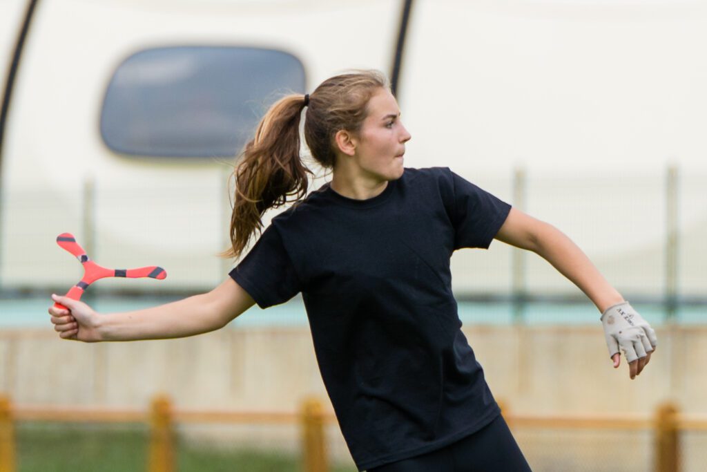 Mondial de Boomerang : Bleus, blanc, boom !