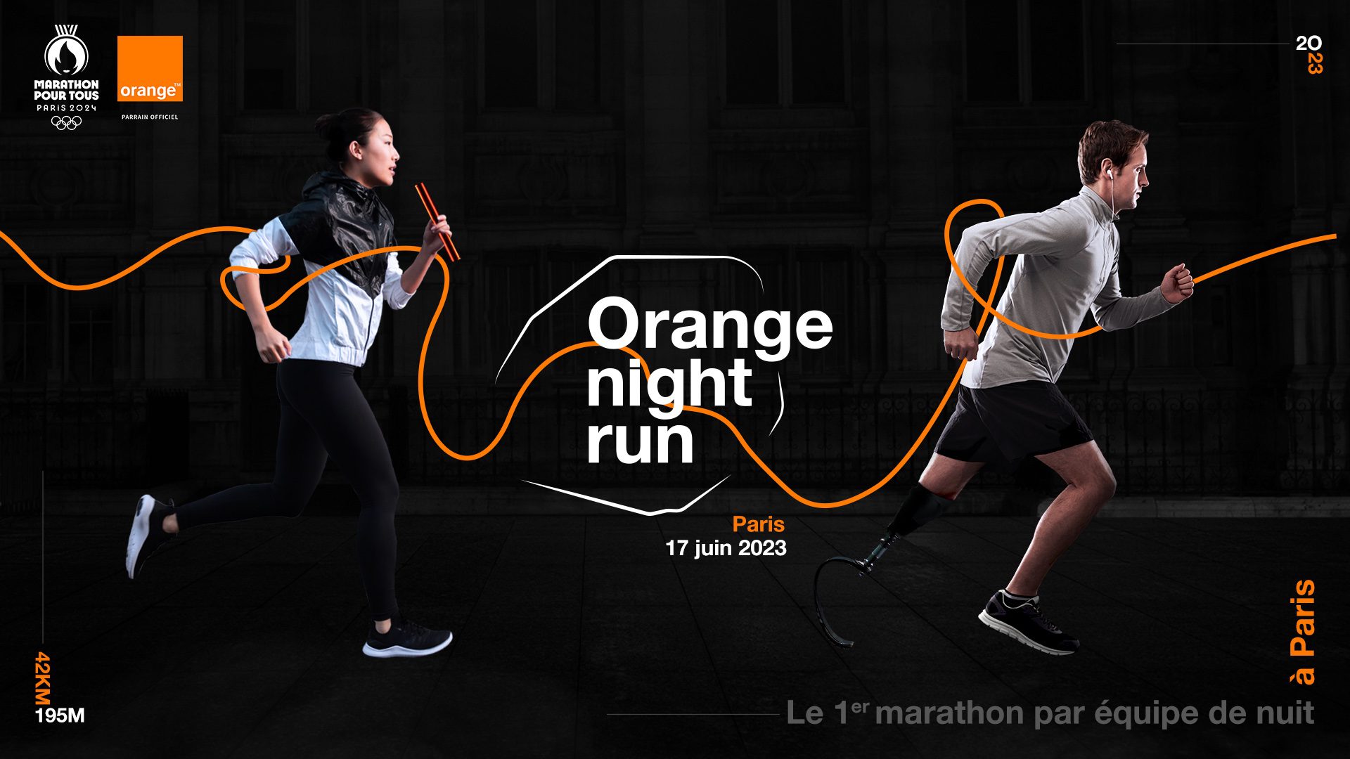 Orange Night Run 2023, comme un parfum olympique...
