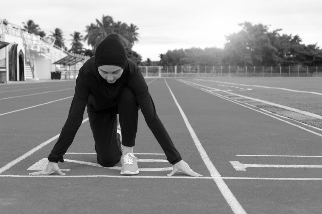 Sport femme voilée