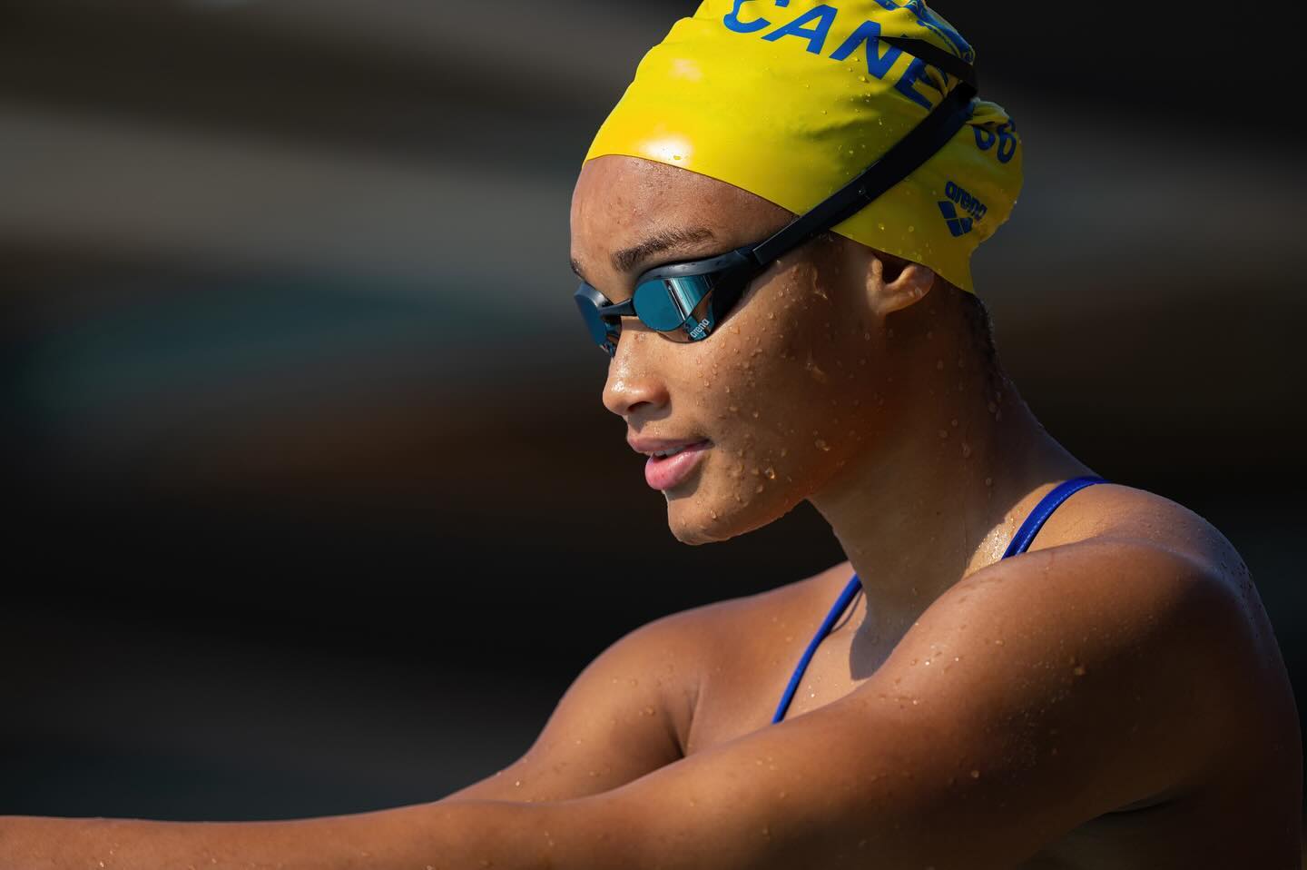 Analia Pigrée, la nageuse guyanaise qui porte les espoirs sur son dos