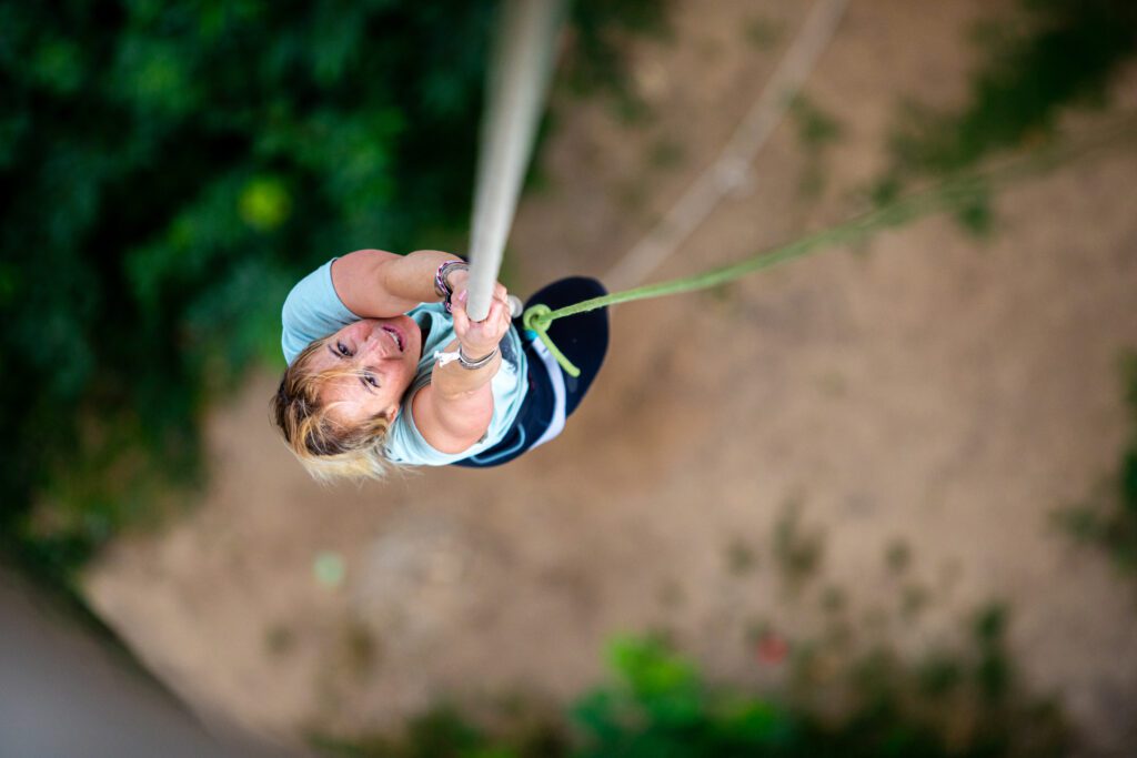 Anouk Garnier : « En grimpant la Tour Eiffel à la corde, je ne serai plus seulement “unstoppable“ mais monumental. »