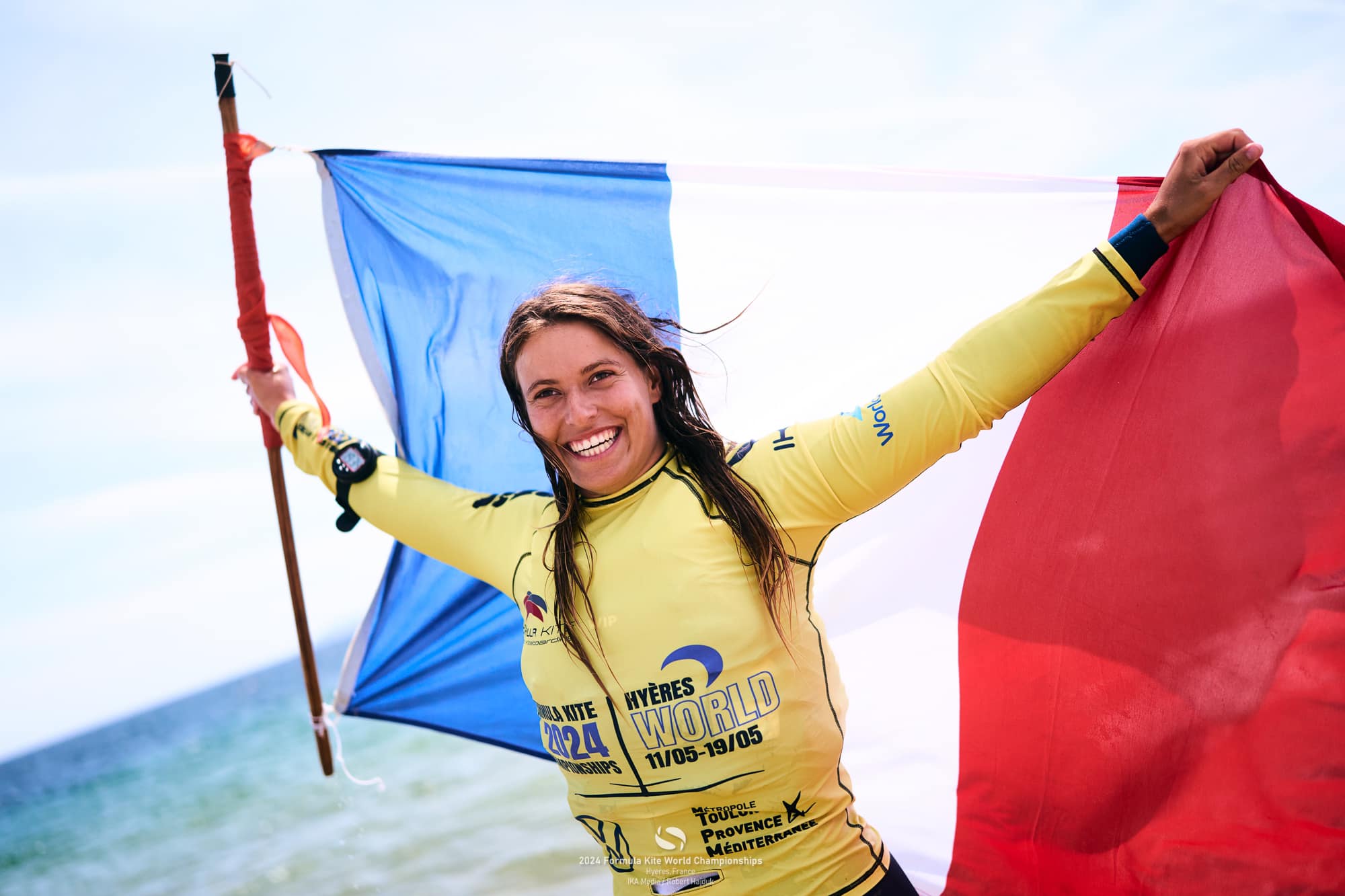 Lauriane Nolot, la kitsurfeuse qui garde les pieds sur terre