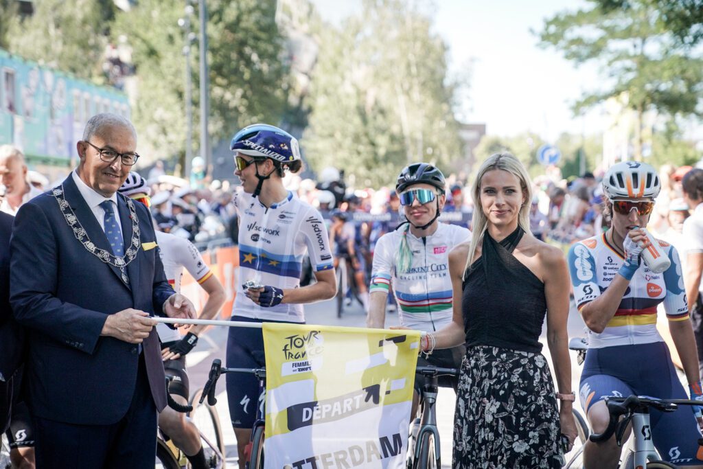 Marion Rousse sur le tour de france femmes