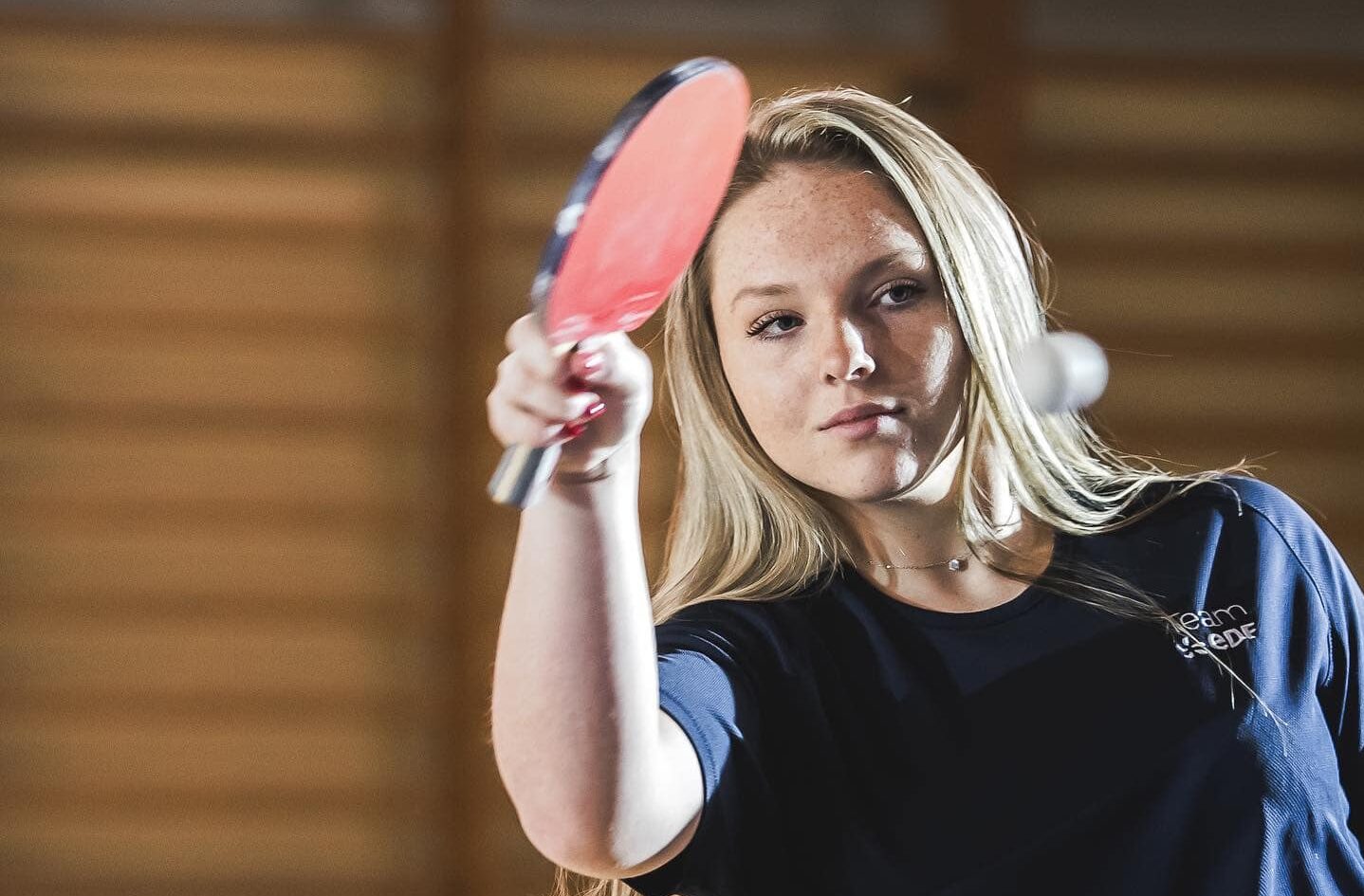 Flora Vautier, la para athlète de tennis de table inébranlable