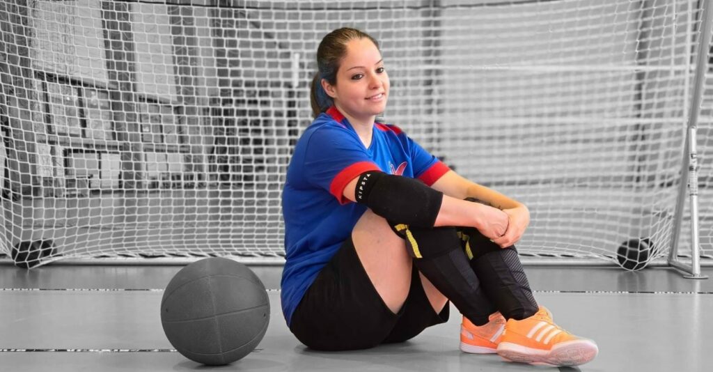 Gwendoline Matos, le goalball pour mieux rebondir