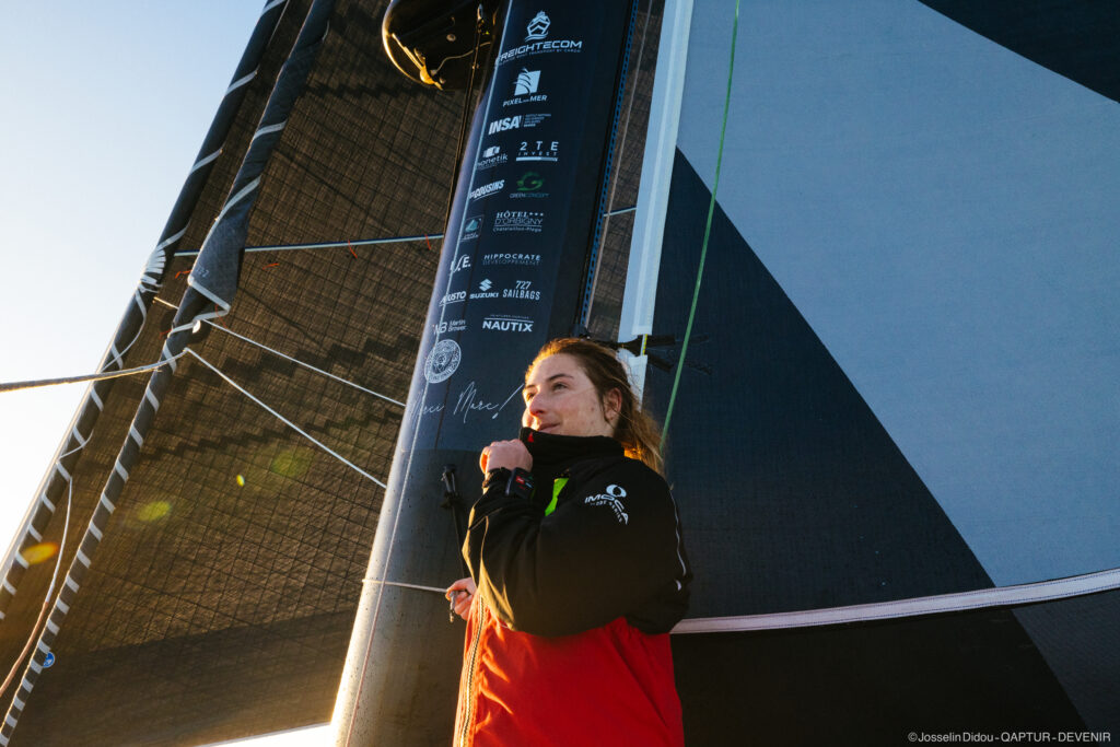 Violette Dorange : « J’ai encore du mal à m'imaginer ce que c'est que de vivre un Vendée Globe »