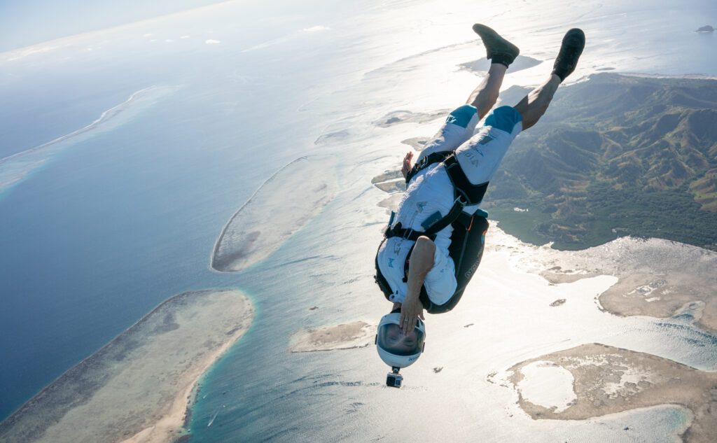Domitille Kiger : « La seule façon de dépasser la peur quand tu fais du Freefly, c’est de… sauter. Une parfaite métaphore de la vie. »