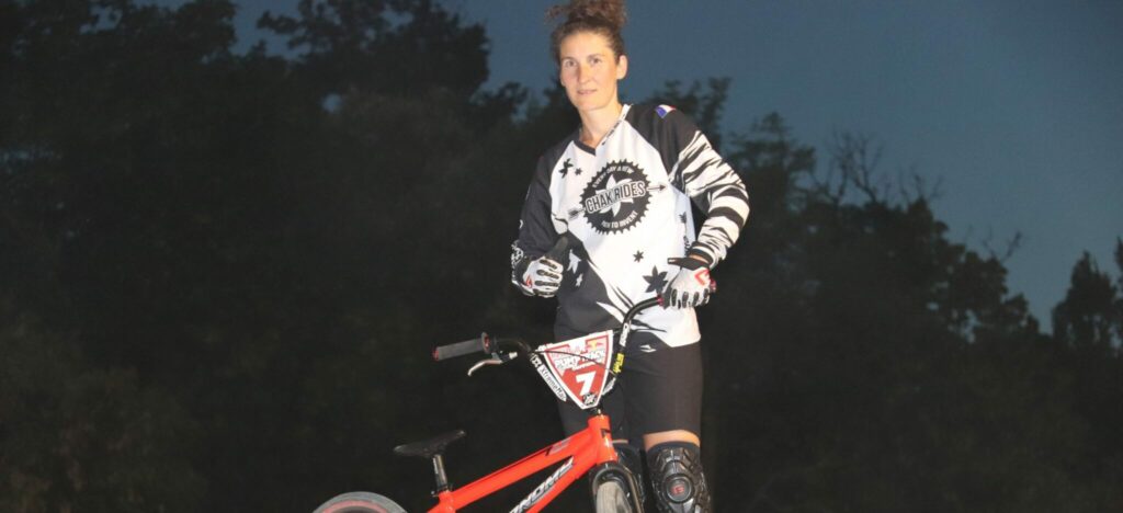 Karine Chambonneau : « Je me bats pour que les femmes se sentent à leur place et reconnues dans le BMX. »