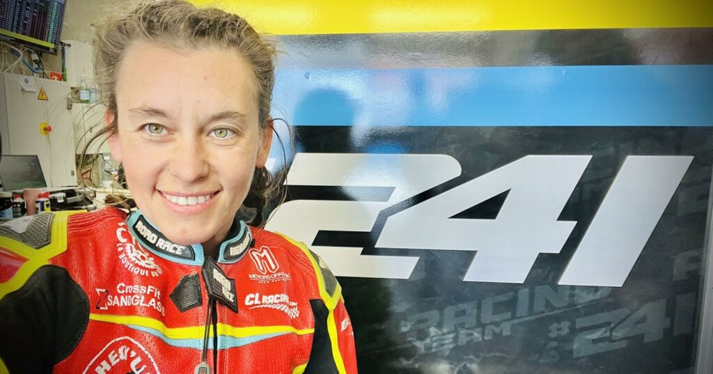 Amandine Creusot « Ce qui me démarque à moto, c’est mon petit gabarit. »