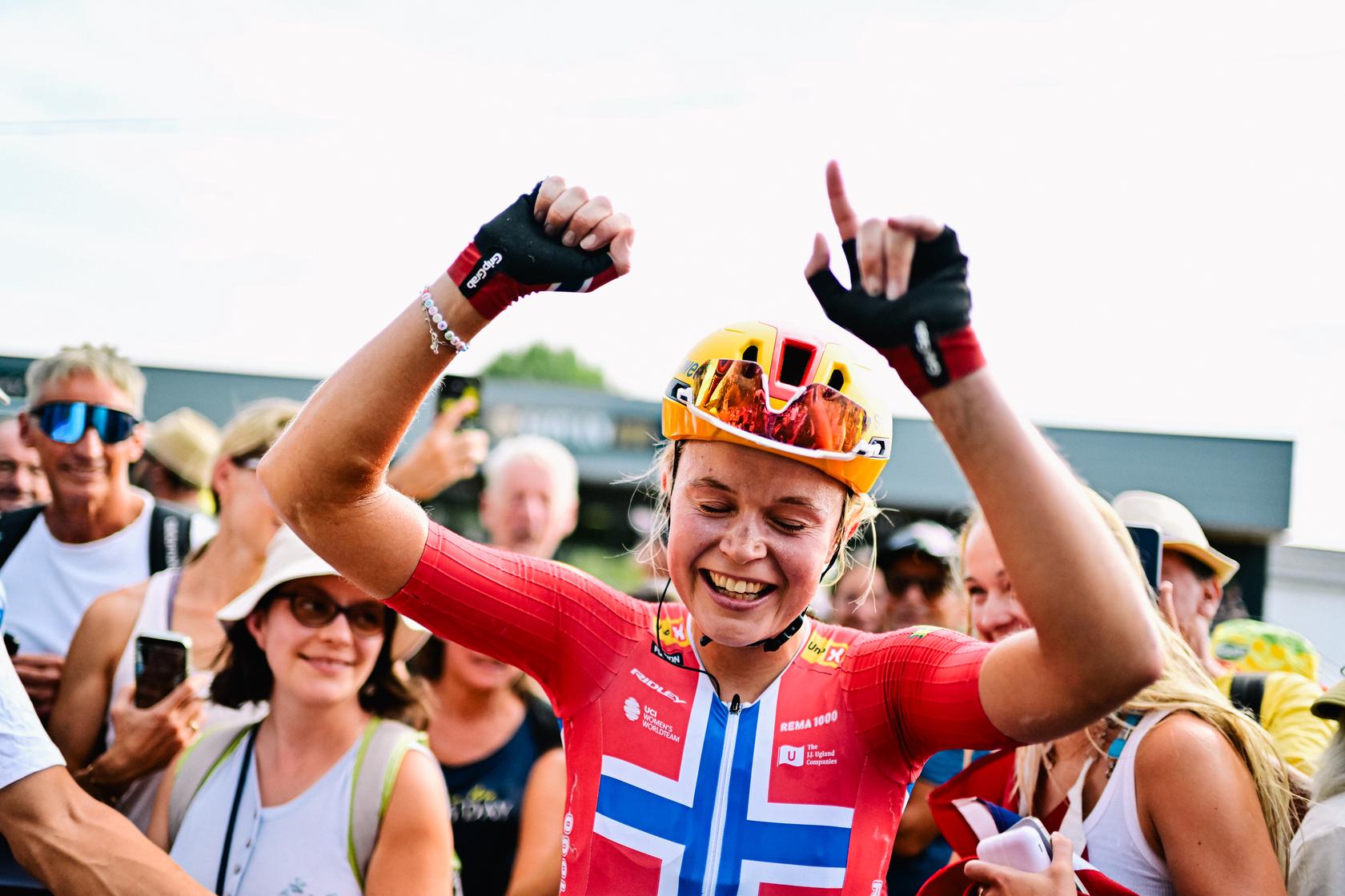 Sigrid Haugset, le vélo à son corps défendant