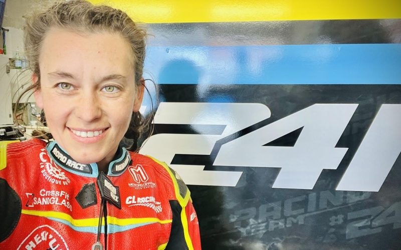 Amandine Creusot « Ce qui me démarque à moto, c’est mon petit gabarit. »