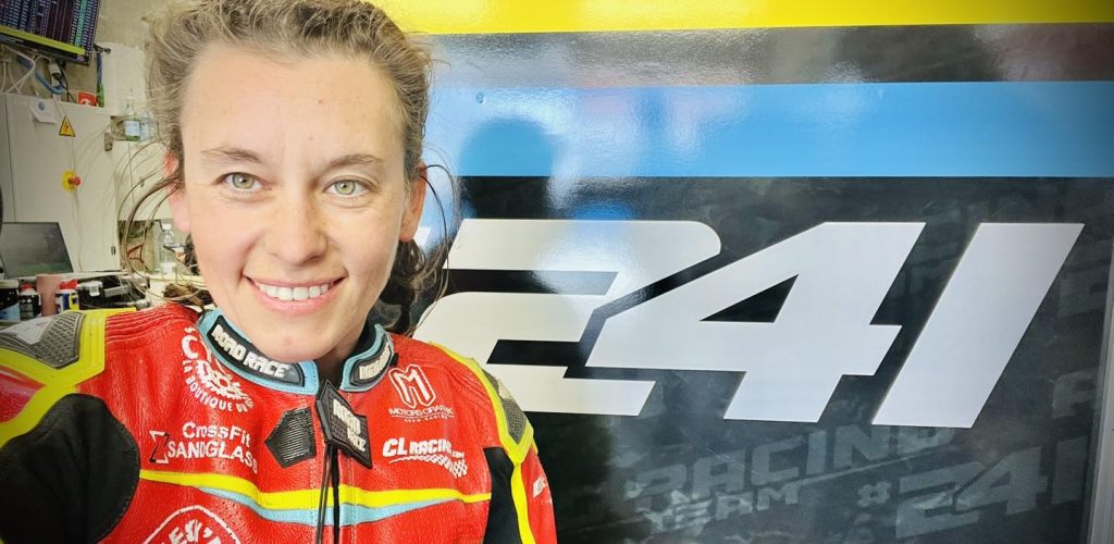 Amandine Creusot « Ce qui me démarque à moto, c’est mon petit gabarit. »