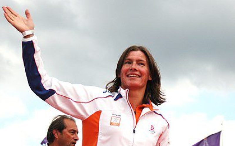 22 juillet 2005, la Néerlandaise Edith van Dijk remporte l’or mondial sur le 25km en eau libre