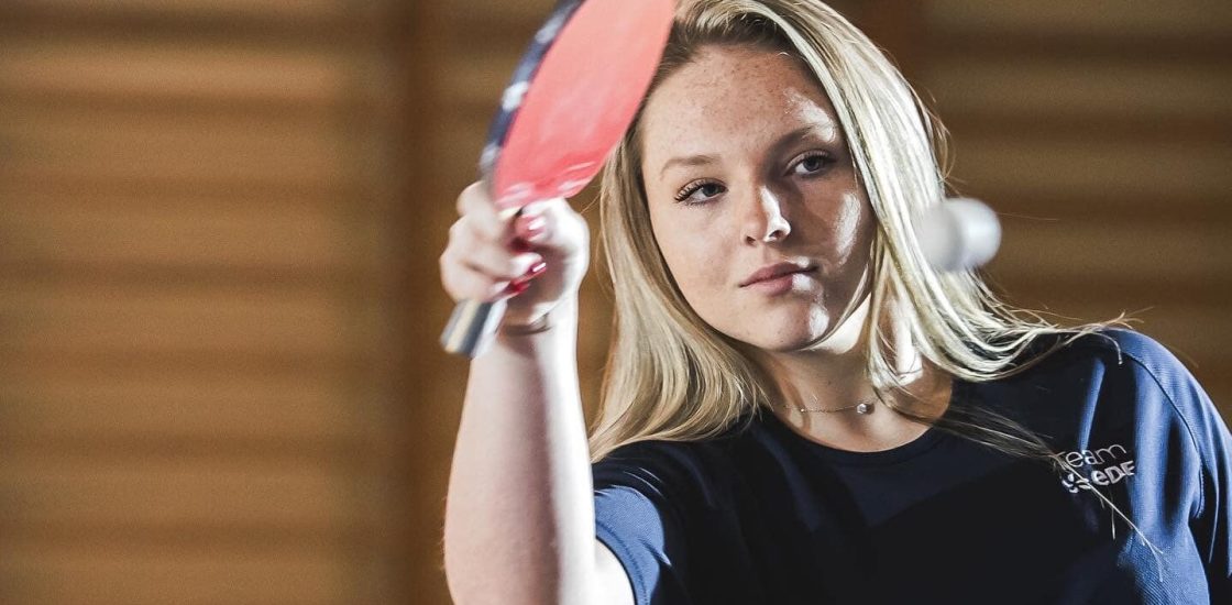 Flora Vautier, la para athlète de tennis de table inébranlable