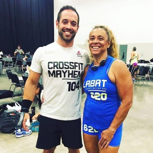 Framboise Labat et Rich Froning Framboise Labat et Rich Froning