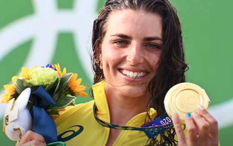 29 juillet 2021, l’Australienne Jessica Fox remporte l’or olympique en canoë monoplace slalom