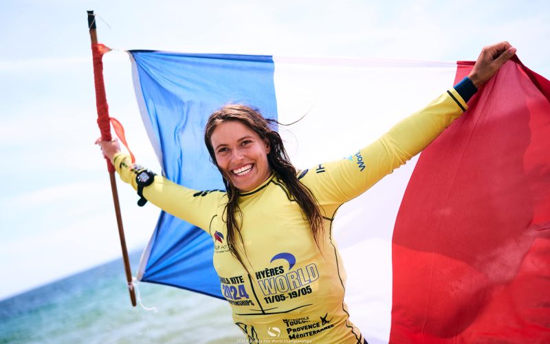 Lauriane Nolot, la kitsurfeuse qui garde les pieds sur terre