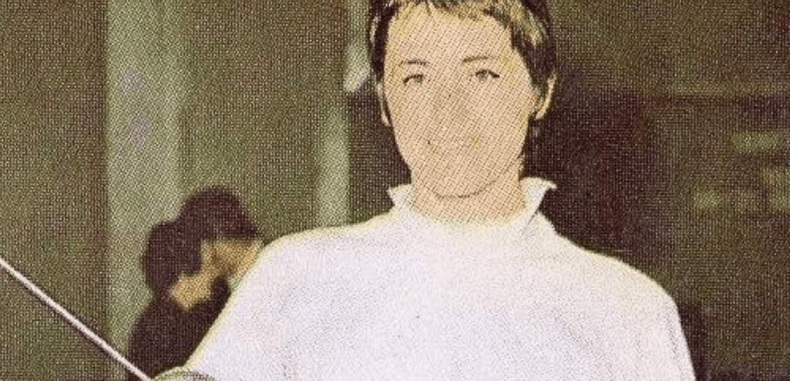 10 juillet 1971, la Française Marie-Chantal Demaille devient championne du monde de fleuret