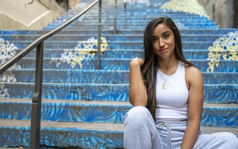 Sakina Karchaoui, fougueuse footeuse