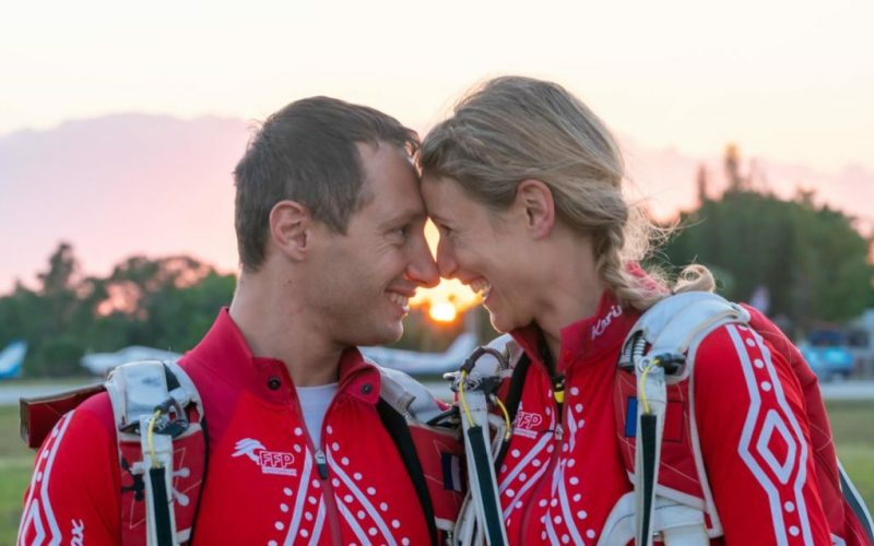 Karine Joly et Greg Crozier : « Arriver au sommet du freefly en couple, c'est juste une chance incroyable. »