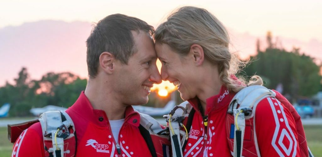 Karine Joly et Greg Crozier : « Arriver au sommet du freefly en couple, c'est juste une chance incroyable. »