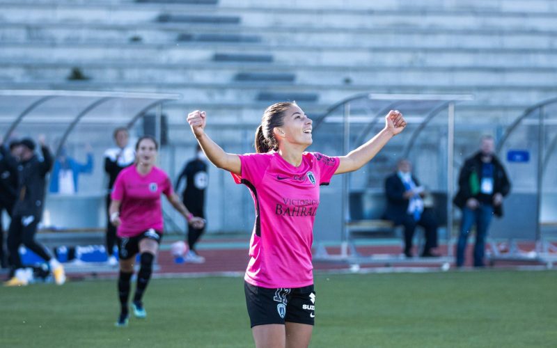 Clara Matéo, à fond les ballons
