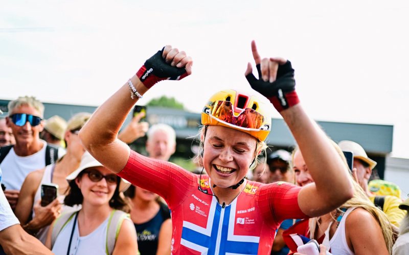 Sigrid Haugset, le vélo à son corps défendant