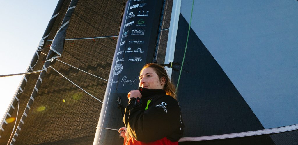 Violette Dorange : « J’ai encore du mal à m'imaginer ce que c'est que de vivre un Vendée Globe »