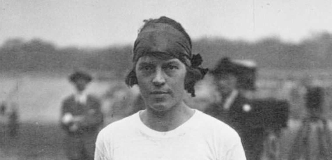 20 août 1922 Mary Lines crée l'exploit sur le 100m