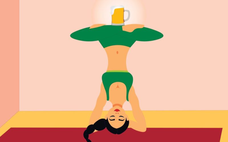 La question qui tue Un apéro après mon sport, ça peut pas faire de mal, si ?