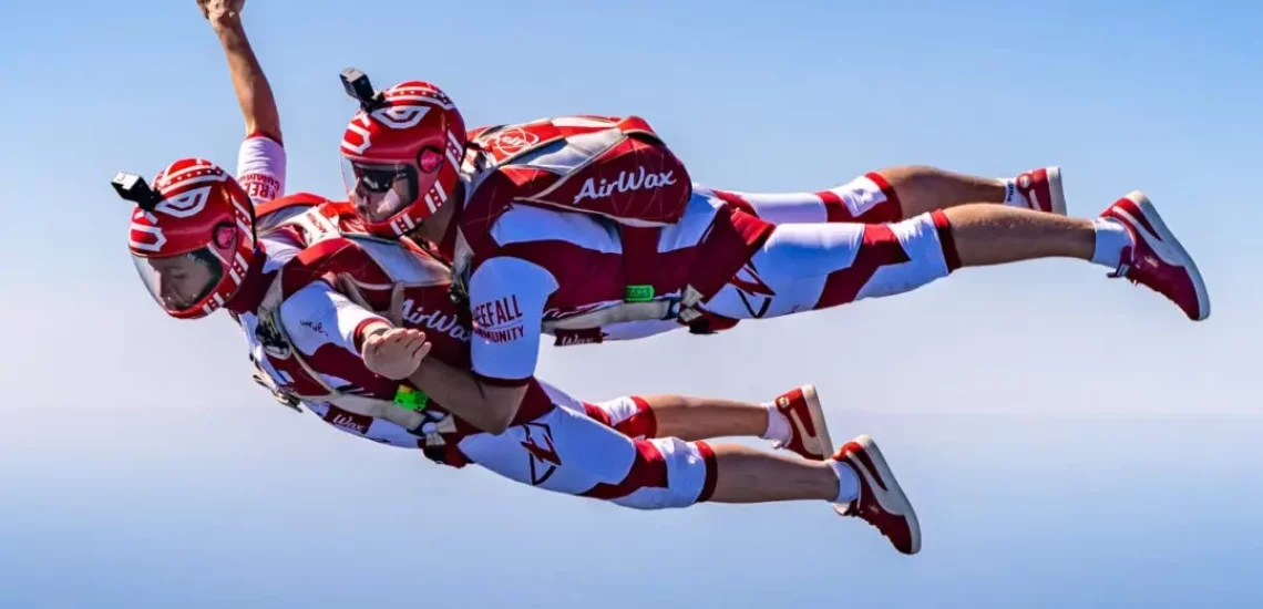 Karine Joly et Greg Crozier : « Arriver au sommet du freefly en couple, c'est juste une chance incroyable. »